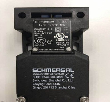 Schmersal AZ16 AZ16 ZVK-M16 Safety Interlock Switch 1NC/1NO Keyed Glass Fibre Reinforced Thermoplastic Gross Weight 115 G