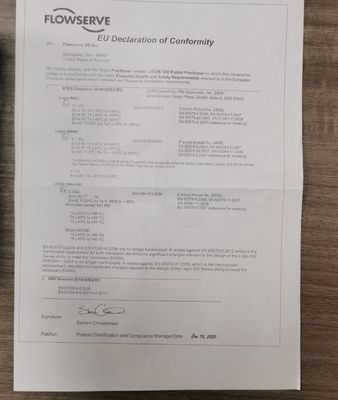 FLOWSERVE Valve Positioner Logix 500 Series Positioner 510si-15-W2DEE-00F0-000 Clearance Sale