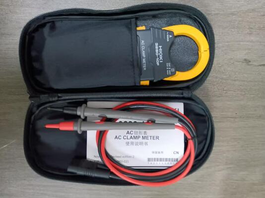 Hioki 3280-10F AC Clamp Meter with 1000A AC Current Range, Compact Clamp Core, and IP40 Dustproof Waterproof Protection
