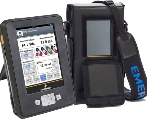 3.5 Inch Color LCD Hart Field Communicator with Rotary Knob Input and Rechargeable Li-Ion Battery for Seamless Field Device Setup