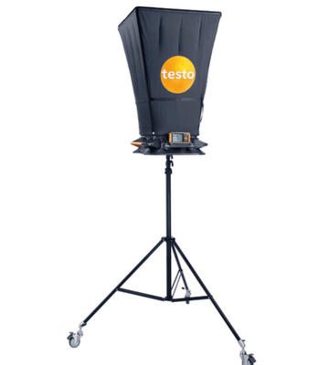 Bluetooth Air Flow Capture Hood with ±1 °F Accuracy and Lightweight Design for HVAC Flow Measurement