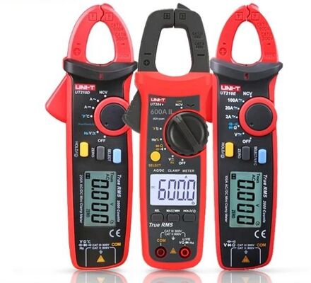 UNI-T UT204+ Digital AC DC Voltage Clamp Meter Multimeter True RMS 400-600A Auto Range Voltmeter Resistance Test