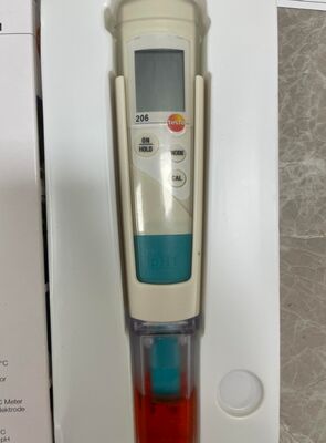 Original Testo 206-pH1 pH Meter temperature measuring instrument for liquids/polluted water/milk