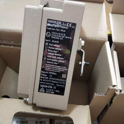 Samson 3730-3 Electropneumatic positioner with HART communication3730-31000000400000000 Serial No. 7105116