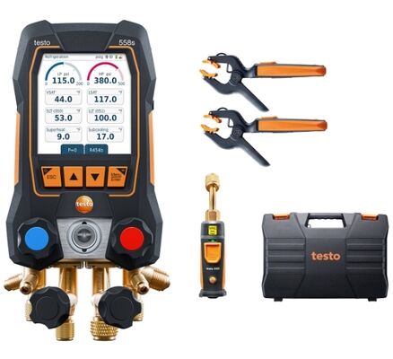 Testo 558s Product no. 0564 5581 Digital Manifold Pressure gauge