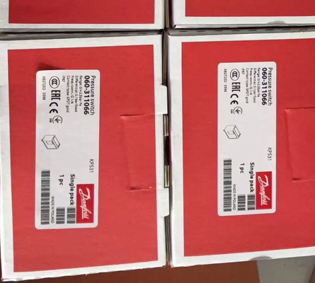 Original Danfoss KPS31 Pressure Switch with 6 bar Max Working Pressure Auto Reset Function and Female Pressure Connection
