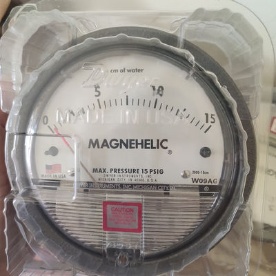 Dwyer 0-15cm magnetyczny manometr różnicowy Dwyer serii 2000