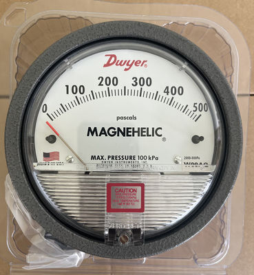 Dwyer 2000-500PA Magnehelic Differential Pressure Gauge 0-500pa 0-750pa 0-1000pa