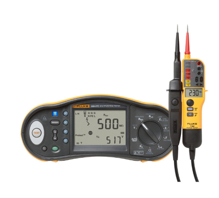 Original And New Fluke 1664FC Multifunction Installation Tester US Power Cord MultifunctionTester