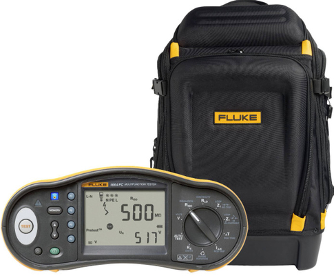 Original And New Fluke 1664FC Multifunction Installation Tester US Power Cord MultifunctionTester