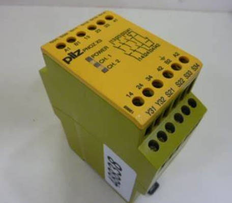 Pilz PNOZ X3 Emergency Stop Safety Relay With 24V Dc Supply Voltage 230V Ac Dual-Channel 3 Safety Contacts