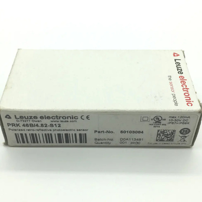 High Quality LEUZE LED 4 -pin PRK 46B/7D-S12 Polarized Retro-reflective Photoelectric Sensor