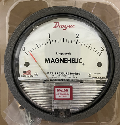 Dwyer MAGNEHELIC Differential Pressure Gauge 2300-1KPA,2300-2KPA,2300-2.5 KPA