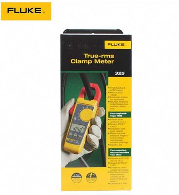 For Fluke 325 Professional Clamp Meter Measures 400A AC/DC True-RMS Frequency Continuity Diode Parameters with Temperature