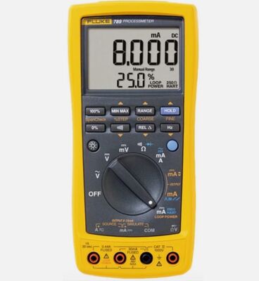 Fluke 789 ProcessMeter Digital Multimeter Loop Calibrator W/ Leads -Kalibrowany