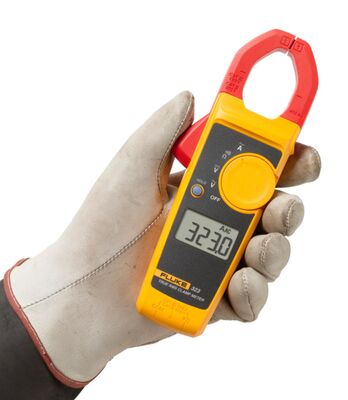 Fluke 323 True RMS Clamp Meter z pomiarem napięcia 400 A AC i 600 V AC