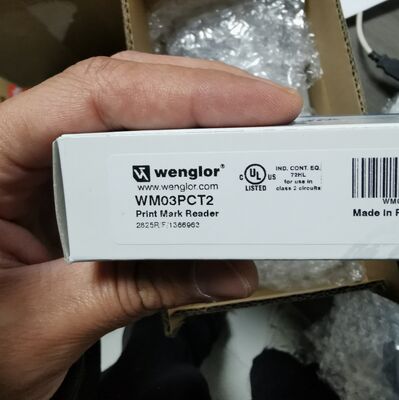 Wenglor WM03PCT2 Sensor znakowania druku z 12-18mm Range PNP NO NC i M12 Connector dla zastosowań przemysłowych