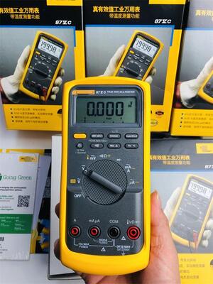 Nowy, oryginalny, amerykański multimeter Fluke 87V w magazynie.
