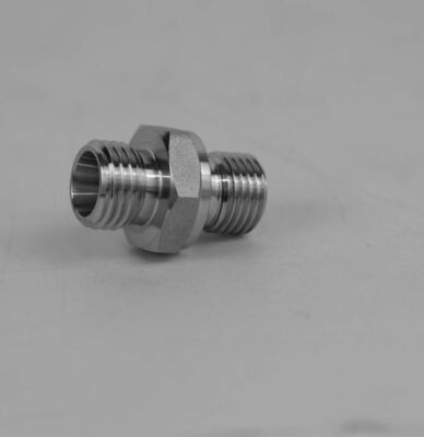 Typ Swagelok Stal nierdzewna 316 kute pod wysokim ciśnieniem, ocynkowane złącze sześciokątne 1/4 cala 3/8 cala NPT męskie łączniki rur wodnych