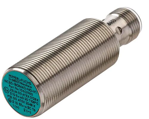 Pepperl + Fuchs NCB8-18GM40-N0-V1 Czujnik indukcyjny z 8 mm spłukiwaniem