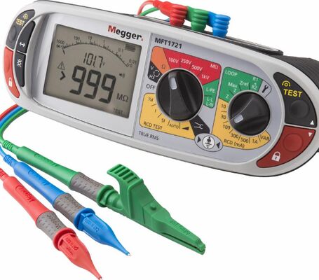 Megger MFT1721 Wielofunkcyjny tester instalacji do kompleksowych badań elektrycznych