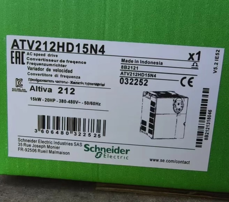 New Schneider ATV212HD15N4 Variable Speed Drive Altivar 212 with 15kW 20hp 480V 3-Phase EMC Filter