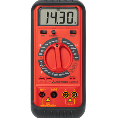 FLUKE Amprobe LCR55A Przenośny licznik LCR mierzy indukcyjność, pojemność, rezystancję, tranzystory, diody i diody mikrofalowe