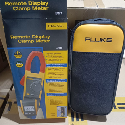 New Original Fluke 381 True RMS AC/DC Clamp Meter with 999.9 A Range and Remote Display