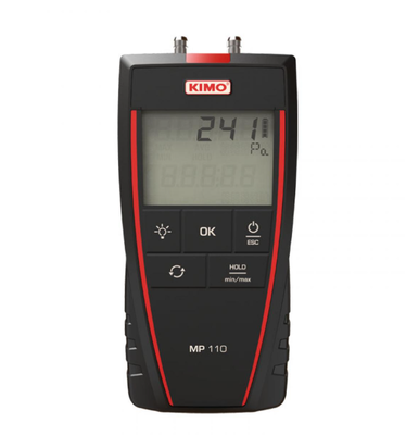 KIMO  Portable Differential Pressure Meter MP 110 / 111 / 112 / 115 Manometer