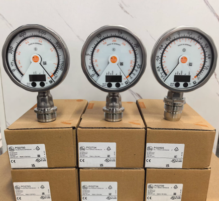 New Original German IFM PG2794 Flush Pressure Sensor with Analog Display - Limited Stock Available